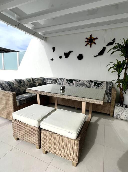 Lovely Villa Sanmar, Heated Pool Playa Blanca  Exteriör bild